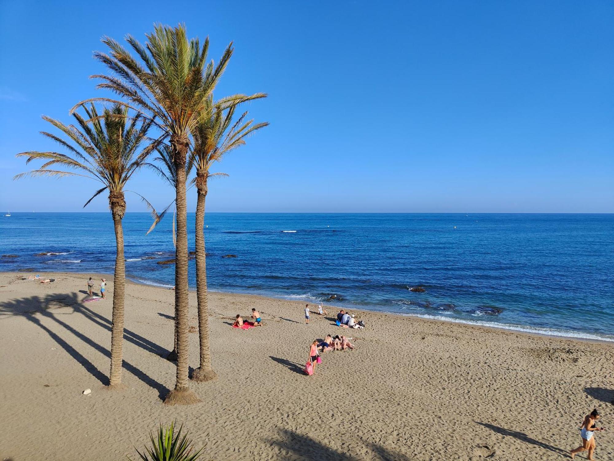 Apartamento Entero, Enormes Piscinas, Terraza Y Playa 贝纳尔马德纳 外观 照片